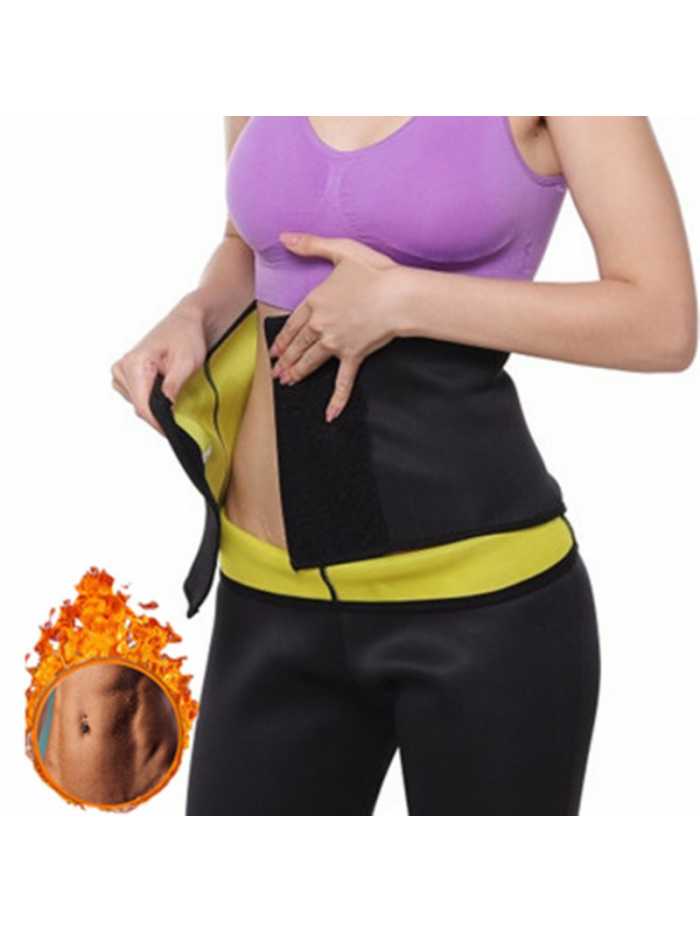 Women Waist Trainer Belt Sexy Body Shapers Trimmer Tummy Slimming Belt Boned Postpartum Corset Shaper Sauna Sweat Band